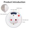 AC230V EU Plug Countdown Timer Socket 12/24Hours Timer Switch Charging Plug Timing Control Outlet for Household Lighting