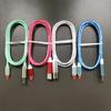 Luminous data cable for mobile phone fast charging, suitable for Apple, Huawei, Xiaomi phones and car use