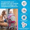Poussette Pour Poupée - Kinderplay - KP0200S - 2 En 1 - Couleurs Attrayantes - Pliable