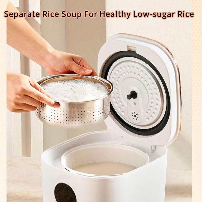 3L Large Capacity Electric Rice Cooker Multifunction Low Sugar Rice Cooking Machine Kitchen Non Stick Rice Cooker Steamer