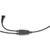 1 X Helicopter Aviation Headphone Adapter Cable For 7.1mm To GA Dual Plug 40cm