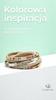 Women' Boho Bracelet, Pink Eco-leather, 19.5 , Gold Details