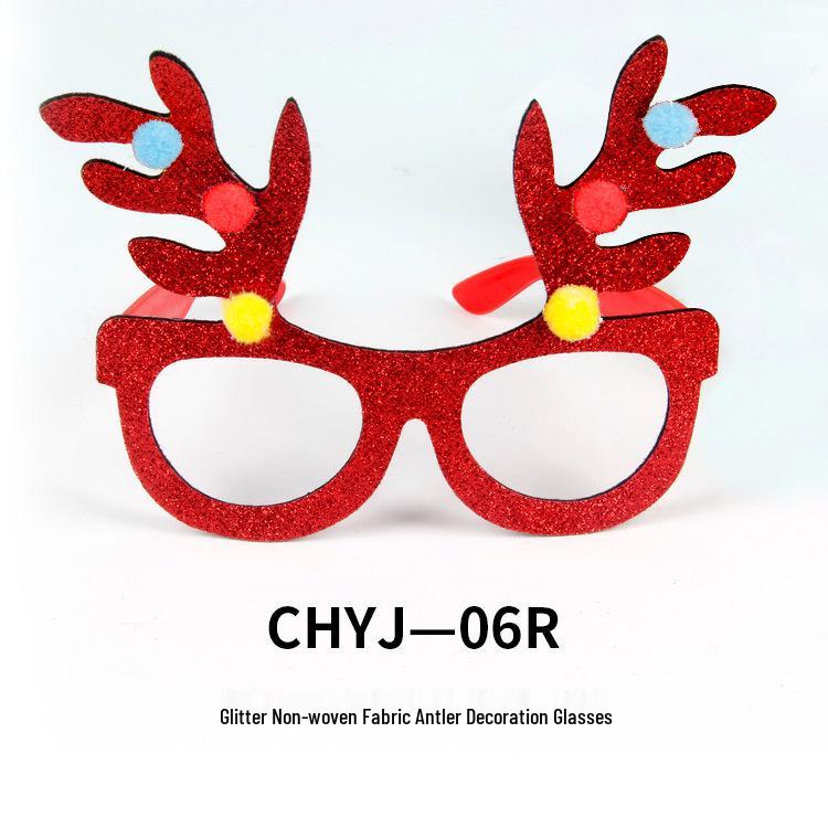 Festive Christmas Eyeglass Frames for Adults & Kids - Creative Holiday Party Accessories & Gifts
