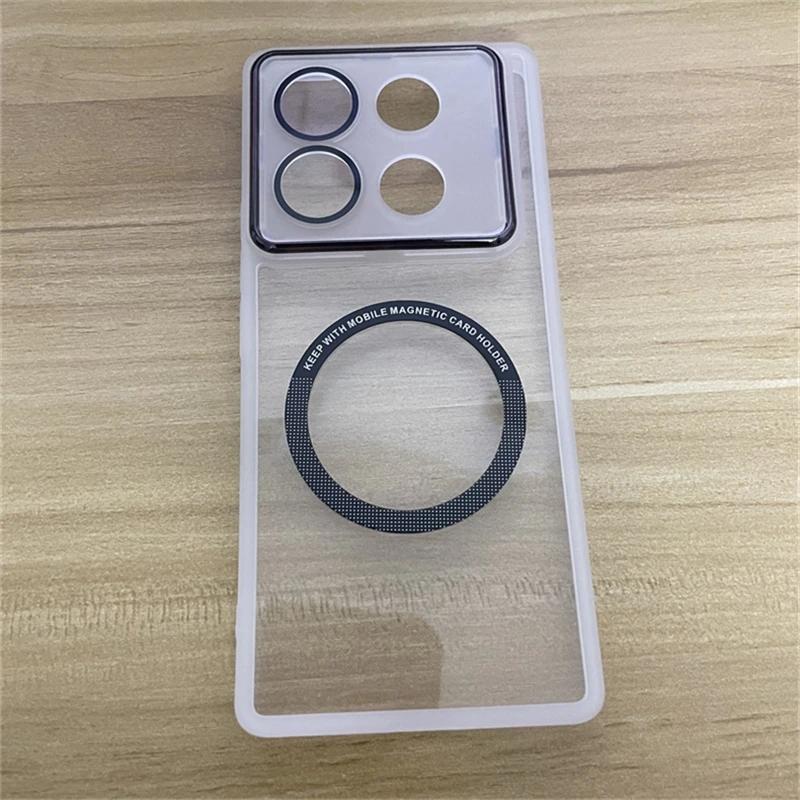 Magnetische Hülle Für Infinix GT 20 Pro Hülle Weiches Silikon Klare MagSafe Abdeckung Für Infinix GT20 Pro Kameraschutz Hülle Stoßfänger