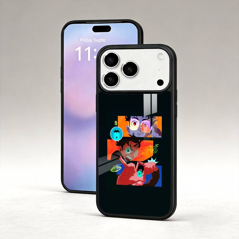 D-Dandadan Anime Phone Case Magnetic For iPhone17 16 15 14 13 12 Pro Max For Magsafe Wireless Charging Cover