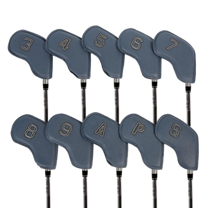 10Pcs Golfs Head Protective Cover for Drivers Golfs Head Cover Putter Protective Guard Golfs Iron Headcover Club Cover