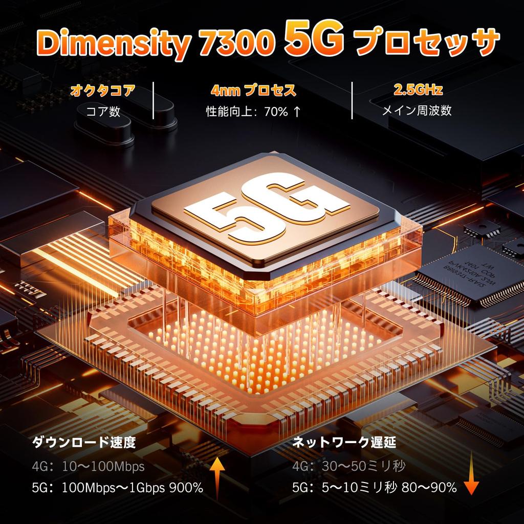 FOSSiBOT DT3 Wasserdichtes Tablet für die Badewanne 32 GB RAM 256 GB ROM 2K IPS Android 15 Tablet 21560mAh Akku 66W Schnellladung Dimensity 7300 Android 64MP Fingerabdruck