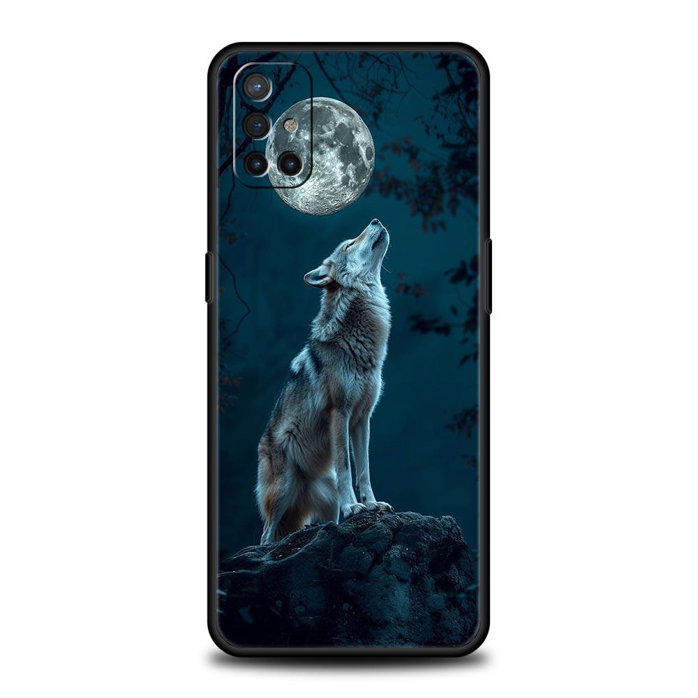 The Wolf Phone Case For OnePlus 12 11 10 9 8 7 7T Pro 12R 10R 9RT 9R 8T Nord N100 N200 N10 2T CE 2 5G Soft Black Cover