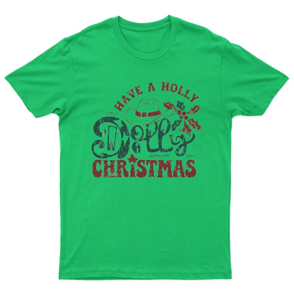 

Have A Holly Dolly TShirt Unisex Gift Retro Funny Womens Vintage Mens b Unisex T-Shirt XXXXL