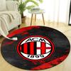1pc Football Team (73) Design Printed Area Round Carpet for Bedroom Living Room Home Decor Rugs Mat Non Slip Mat Rug for Bedside