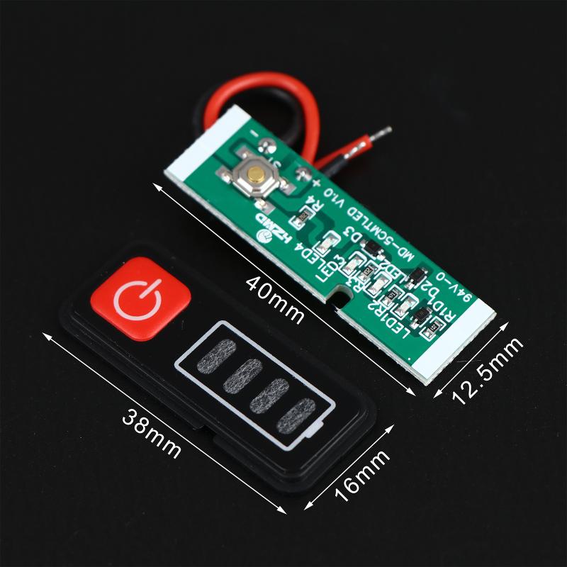 1/3/5Pcs 5S 18V 21V Li-Battery Display Power Display Board Led Display Electric Drill Screwdriver Battery Capacity Indicator