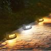 8pcs Waterproof Solar Step Lights Warm /White Light Easy To Use Stair Lighting Solar Powered Auto Switch Garden Walkway Light