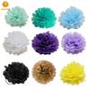 10inch 25cm European And American Party  Decorative Paper Flower Ball Handmade Garland For Wedding Dress Up Birthday Gathering