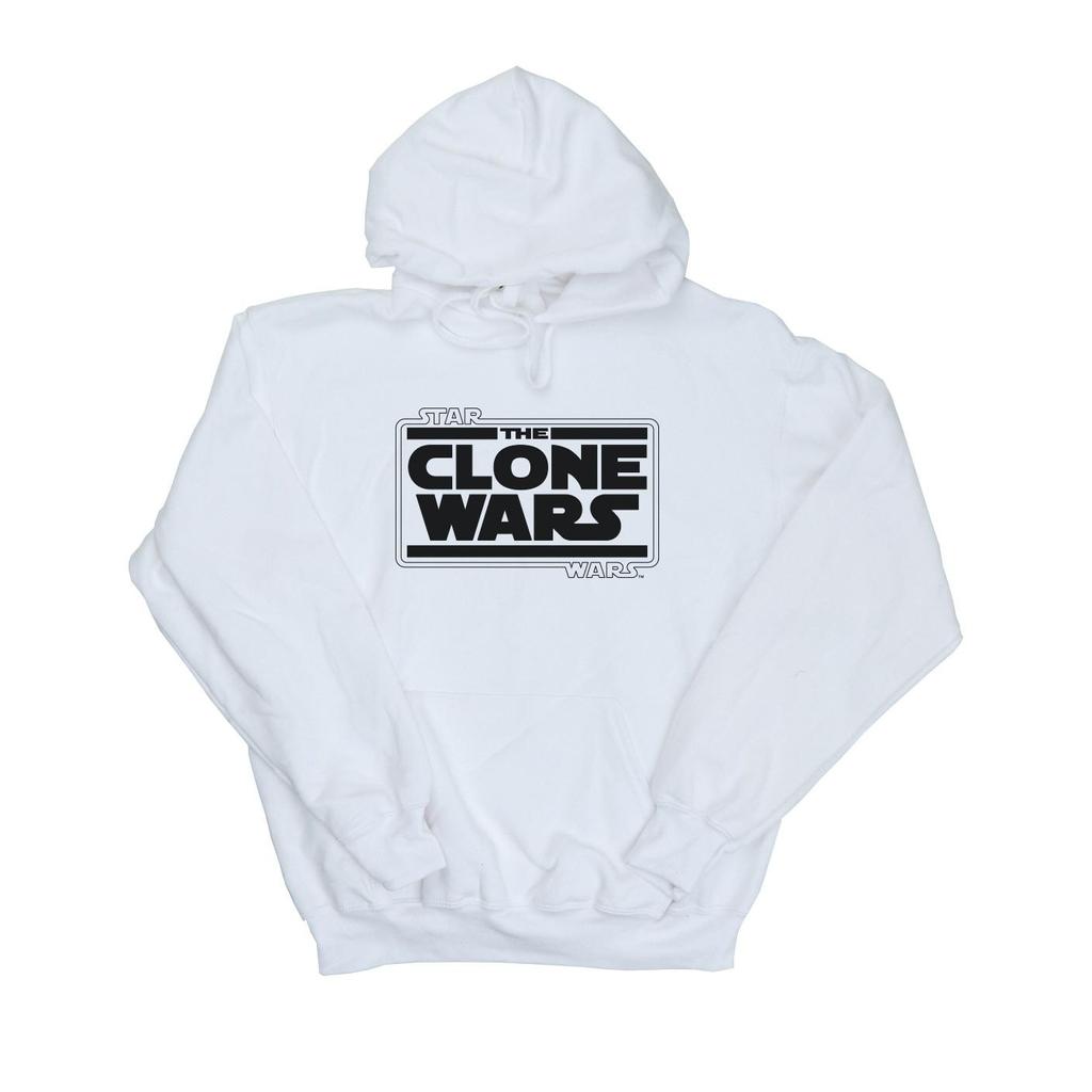 Star Wars Womens/Ladies Clone Wars Logo Hoodie