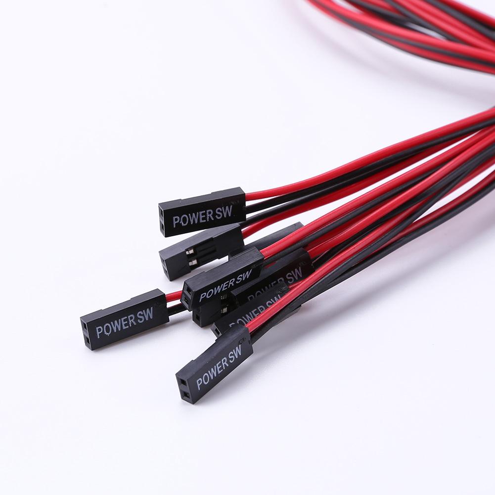 Buy 10pcs Host Switch Line Restarting Power Line AXT Computer Chassis ...