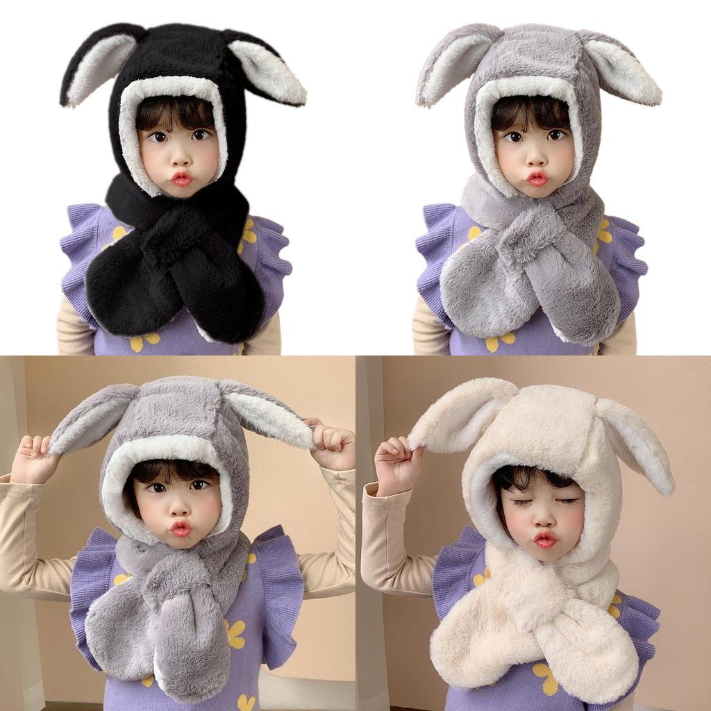 Childrens Cartoon Animal Earmuff Hat With Warmth For Outdoor Winter Activities
