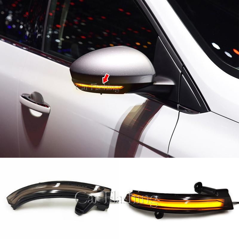 1 Pair Dynamic Blinker LED Turn Signal Light Side Mirror Indicator Lamp For Renault Megane 4 IV Talisman Clio 5 V