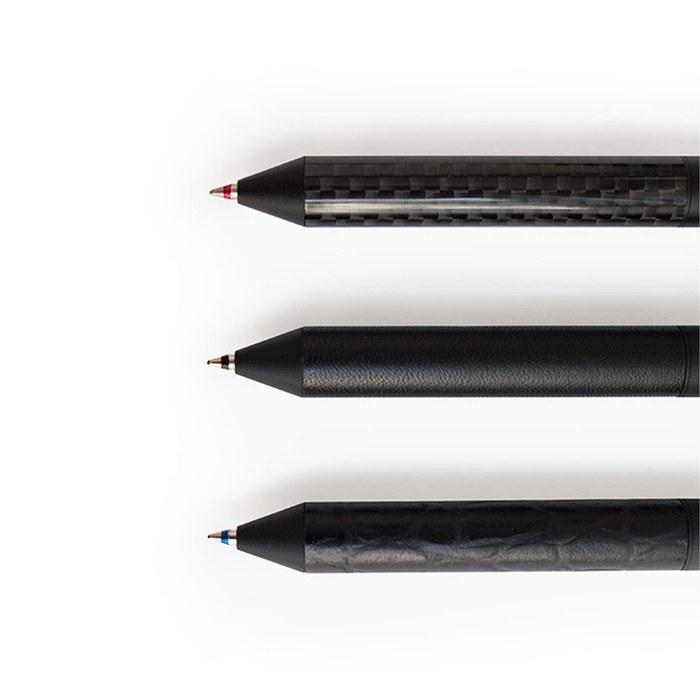 ROMEO Multifunction Pen 4-in-1 RM403 Crocodile Cowhide Black