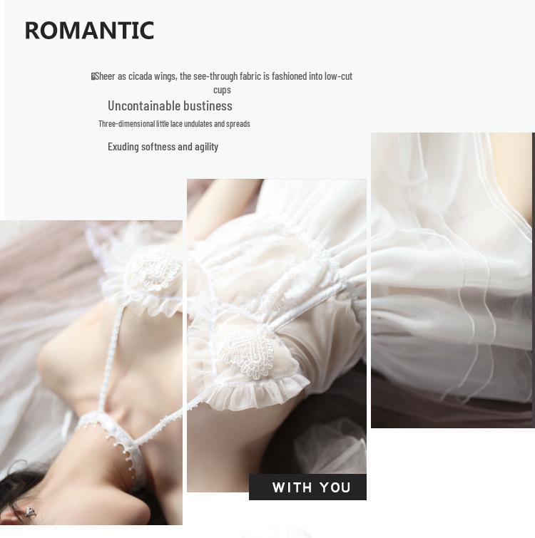 Sexy svatební prádlo – Svůdná noční košilka a princeznovské šaty pro hraní rolí