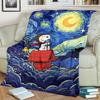 The Snoopy Family Portrait Blanket Is Suitable for Beds and Various Other Occasions, Making It A Perfect Gift for Friends