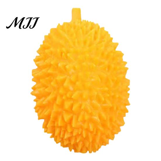 Pinch Resistant Stress Ball Realistic Durian Squeeze Toy Unbreakable Soft Fidget for Shape Reliever Relief Cute Fruit-Shaped Decompression Gadget