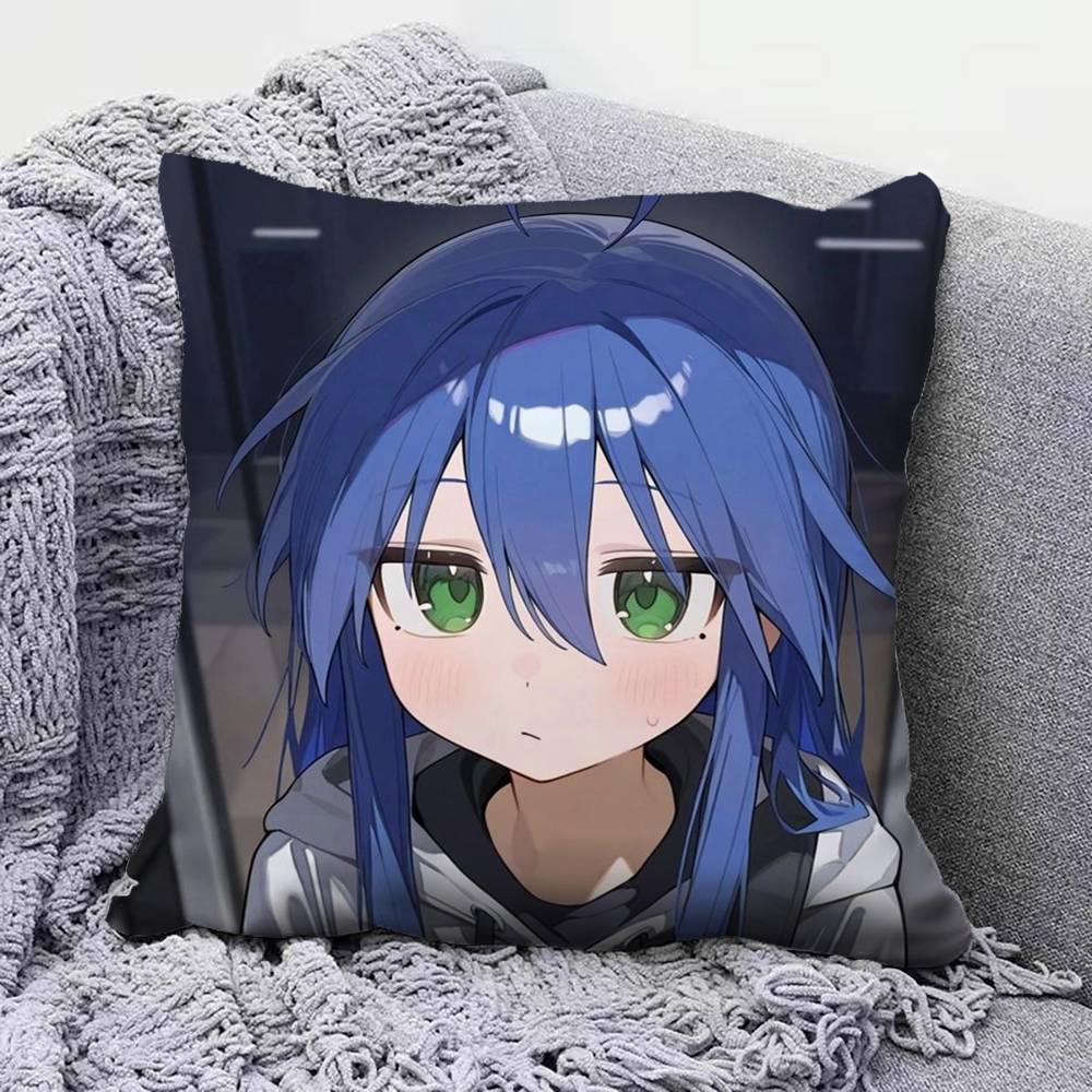 Izumi Konata Lucky Star Anime Girl Home Sofa Cushion Covers and Aecorative Custom Pillow Covers