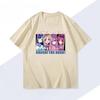 Bocchi the Rock! Kessoku Band Vertical Panel Anime Graphic T-Shirt, Unisex Oversized Casual Streetwear, Slice of Life Anime Fan Gift