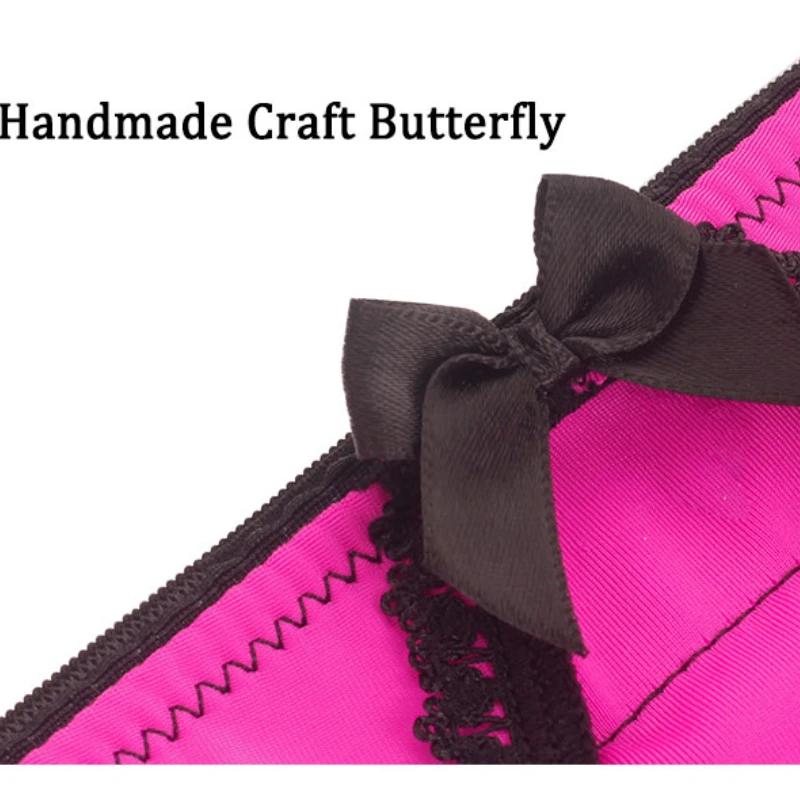 Sissy Training Black Rose Red THONG, subby Chastity Panties, Anti-Falling Harness for Male Chastity Cage