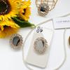 Folding Airbag Bracket Fashion Rhinestone Mirror Paste Portable Desktop Air Cushion Bracket Wind Mobile Phone Tablet