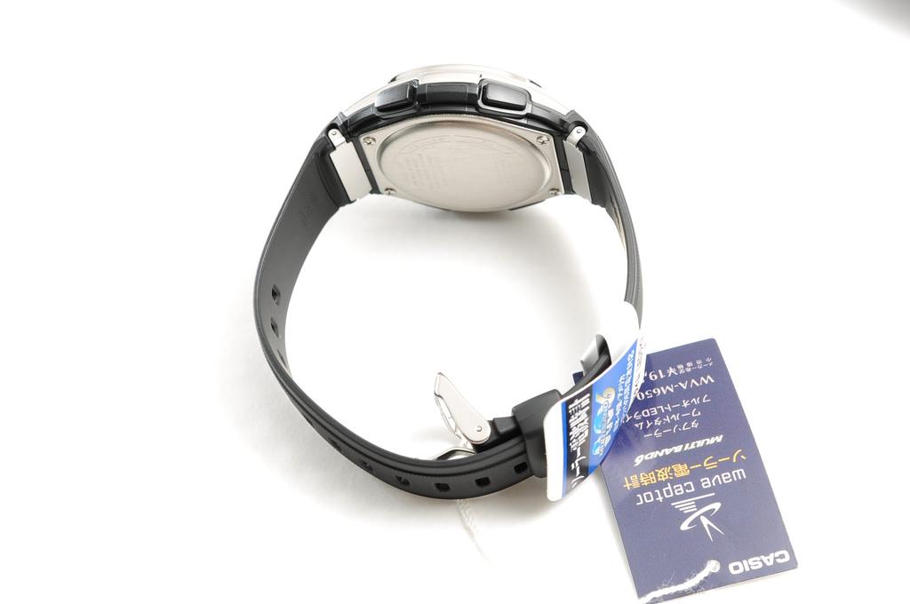 CASIO WAVE CEPTOR WVA-M650-1AJF Analog Digital Solar Atomic Radio Men Watch NEW