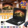 13.9'' 270° Black Screen W/Game Travel  Remote Control New Portable Car DVD Player