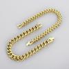 Rainbow Bbracelet 10mm Hip Hop Herringbone Chain Bracelet for Men Rock 316L Stainless Steel Multicolour Motorcycle Party Jewelry