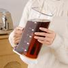 Large Capacity Cold Brew Coffee and Tea Pot with Ice Water Storage