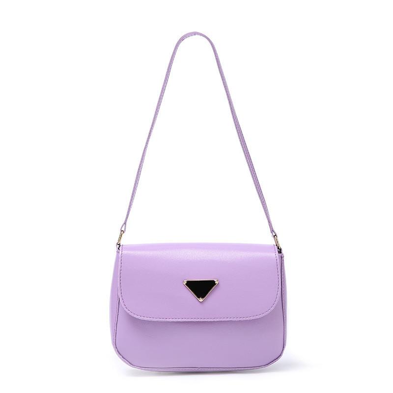 Pu Material Underarm Bag Medium Size Fashionable Ladies Handbags Wholesale