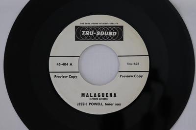 7inch Record JESSE POWELL (2) - Malaguena 45404 Tru-Sound 1962 US Jazz Used