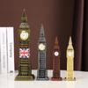 Big Ben Metal Model: London Souvenir Ornament for Home Decor