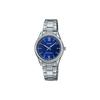 Silver Blue Watch Dial