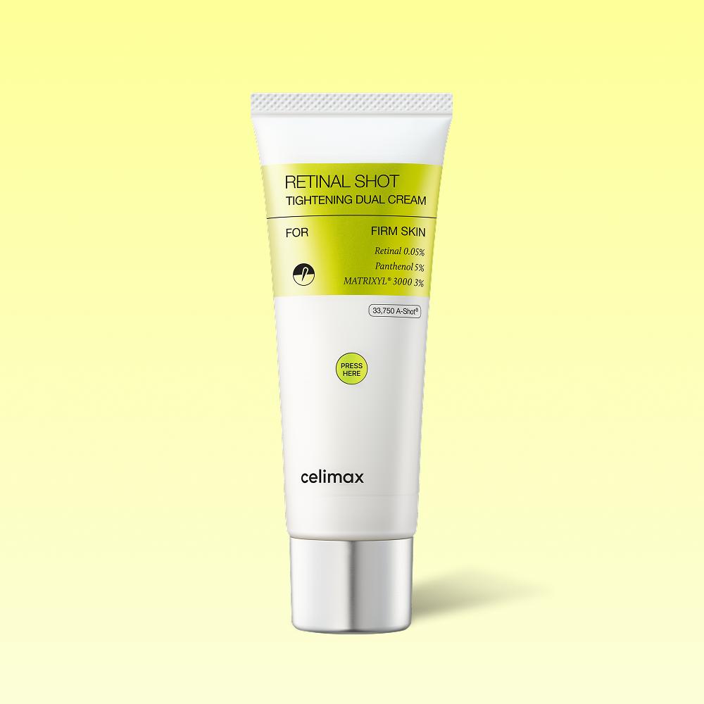 CELIMAX The Vita-A Retinal Shot Tightening Dual Cream 50ml - Pore Care, Korean