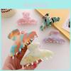 Stylish Korean Version Acetate Medium Hair Claw Clip For Effortless Chic Updos