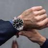 Men’s Fashionable Luminous Quartz Watch with Steel Band and Calendar