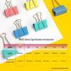 Deli 50mm Colorful Binder Clips