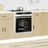 Herdumbauschrank Porto Sonoma Oak Particleboard