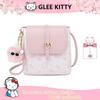 GLEE KITTY Luxury Cute Women's 2025 Embossed Crossbody Bucket Bag