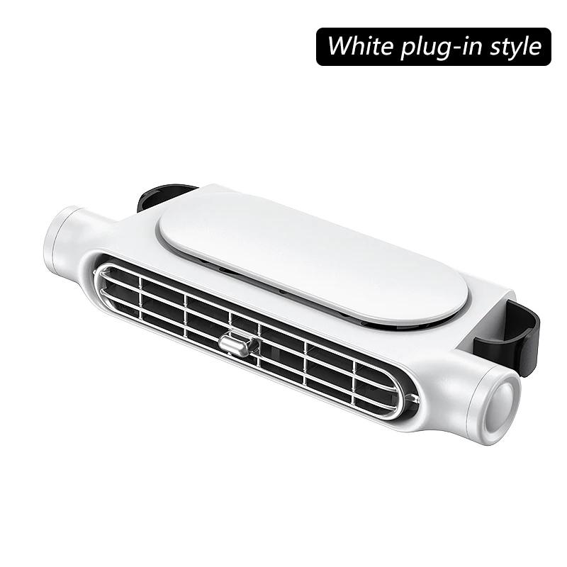 Car Headrest Neck Seat Mini Fan Cooling High Wind Power USB Air Aan 3 Speed Adjustable Wireless Car Back Summer Car Accessories