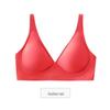 French Nude Seamless Wireless Jelly Bra Set for Women: Small Bust Push-Up, Thin, Anti-Sagging, Shaping.