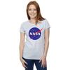 NASA Womens/Ladies Insignia Distressed Logo T-Shirt