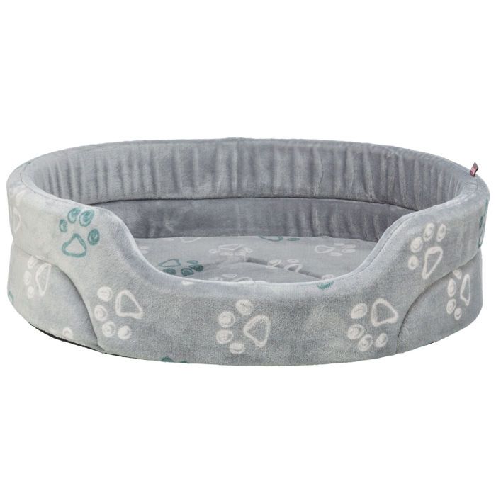 Panier pour chien - TRIXIE - Jimmy Soft - Ovale - 85×75 cm - Gris clair