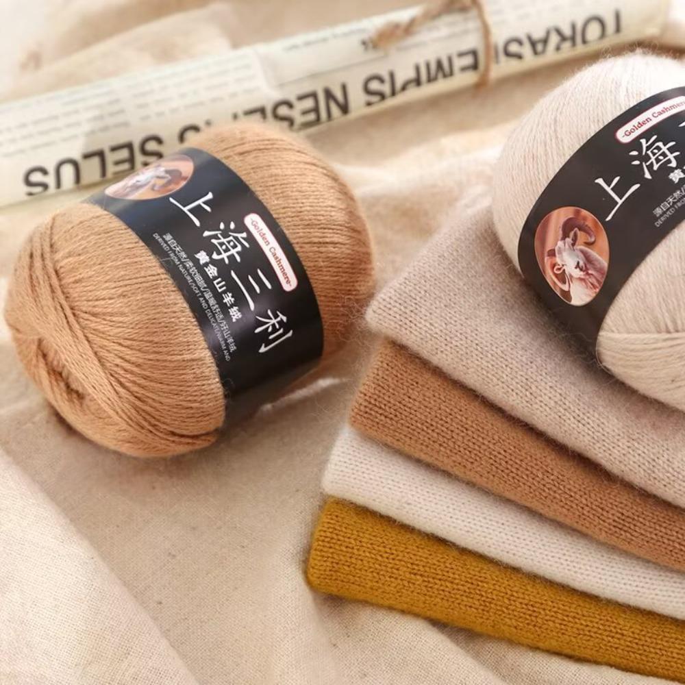 Fluffy Cashmere Yarn Cashmere Fabric Hand Knit Yarn Flexible Weaving Fiber  Neck Warmer DIY