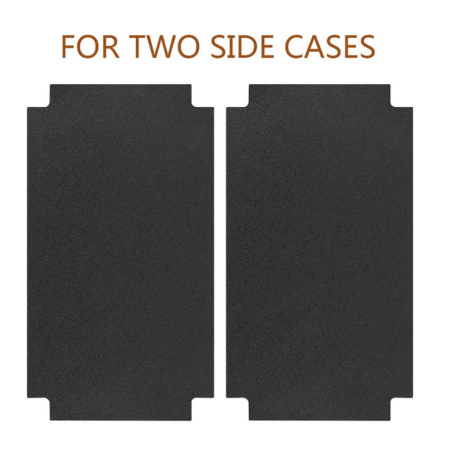 Motorcycles PVC Side Top Tail Rear Case Pads Pannier Cover Luggage Cases 3 piece