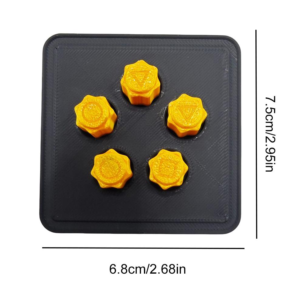 5PCS Gonggi Traditional Korean Tossing Play Game Fun Gonggi Squid Tossing Jack Stone Pebbles Set Gonggi Set Near Year Gifts